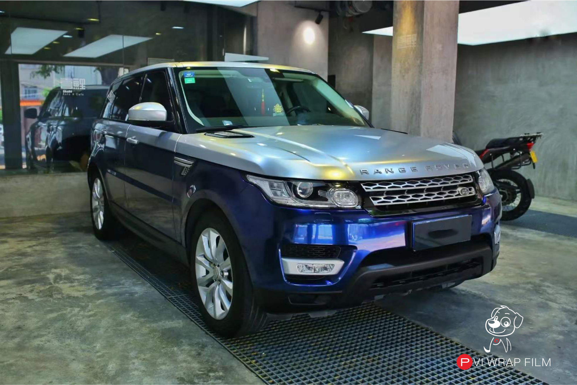 路虎 璀璨激光蓝